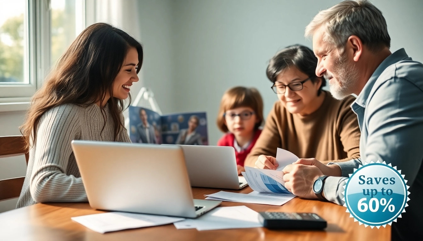 Affordable health insurance after COBRA: family compares ACA and private plans for savings.