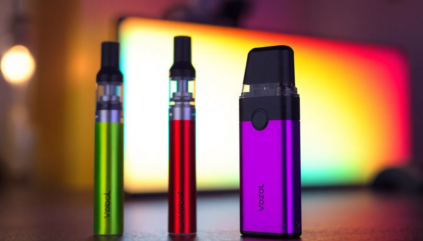 Vozol vape device showcasing innovative design and colorful flavors designed for smooth vaping experiences.