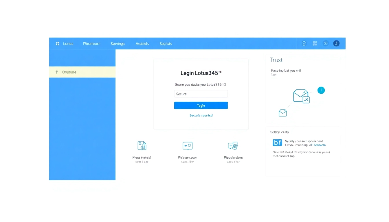 Secure login screen for Lotus365 ID showing user authentication process on a sleek interface accessible across devices.