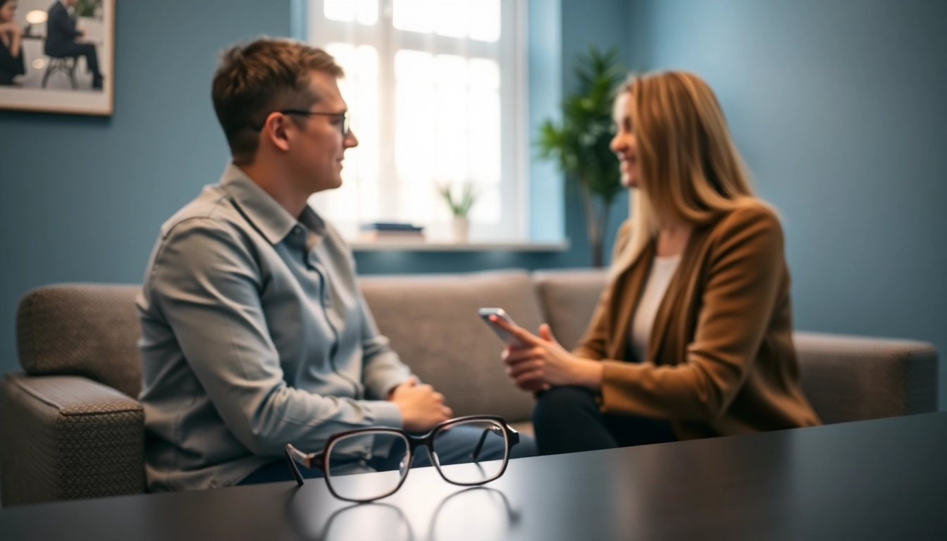 Psycholog Lublin offering compassionate therapy in a welcoming office for mental health support and development.